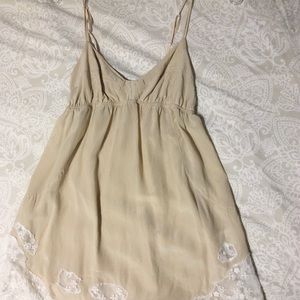 Aritzia Wilfred silk top